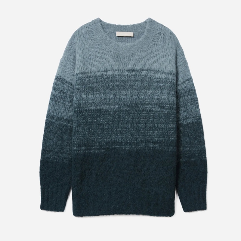 Everlane The Gradient Alpaca Crew in Tahoe